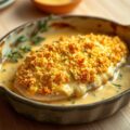 Gegratineerde kipfilet