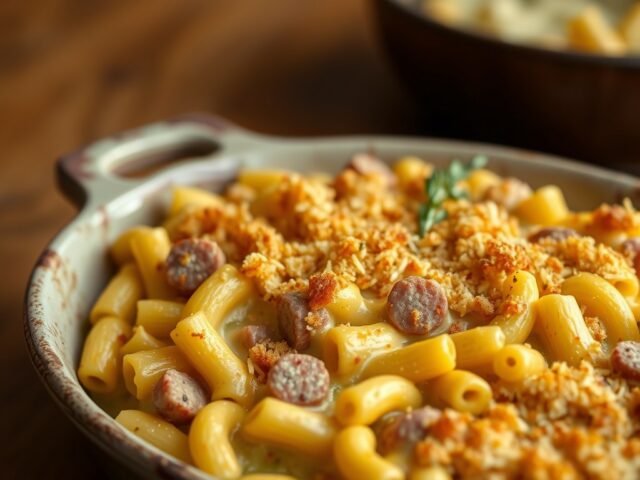 Gegratineerde Macaroni