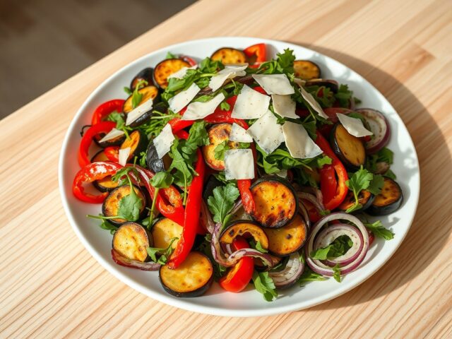 Gegrilde groentesalade