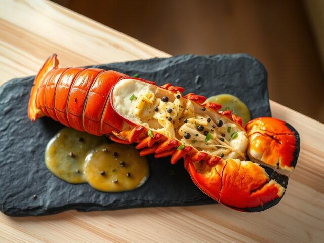 Gegrilde kreeft