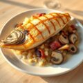 Gegrilde tongscharfilet met zuurkool ( zie opm)