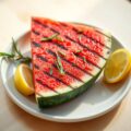 Gegrilde watermeloensteak