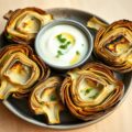 Gegrillde Artisjokken met een Knoflook Saus