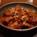Gehaktballetjes in een sticky saus