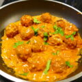 Gehaktballetjes in een heerlijke curry madrassaus