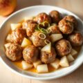 Gehaktballetjes met appel
