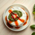 Geitenkaas met pesto