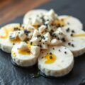 Geitenkaas met Roquefort en eau de vie