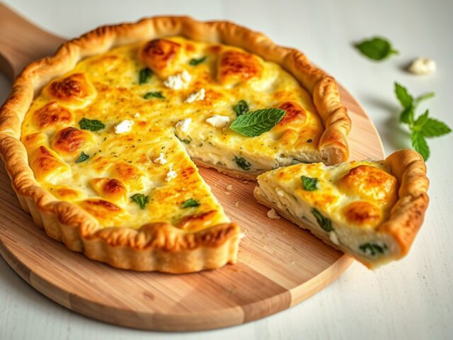 Geitenkaas Quiche