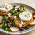 Geitenkaas salade à la pino