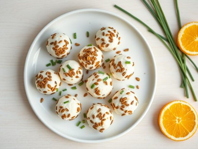 Geitenkaasballetjes