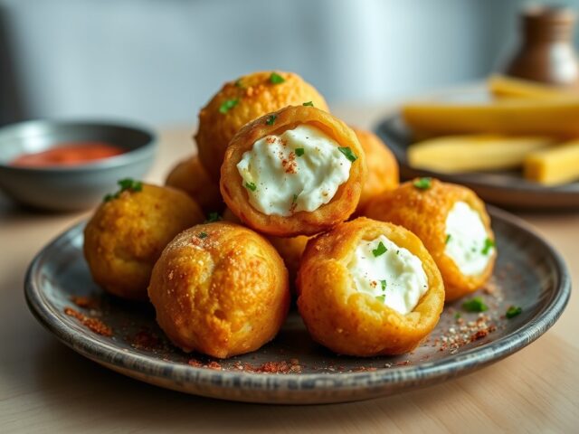 Geitenkaasbollen