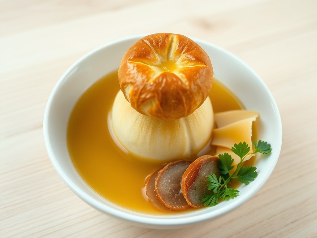 Gekroonde Consommé, AI-gegenereerde illustratie