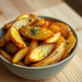 Gekruide aardappelen met oregano en olijfolie