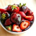 Gemarineerde aardbeien