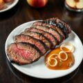 Gemarineerde Bavette met Appelcompôte