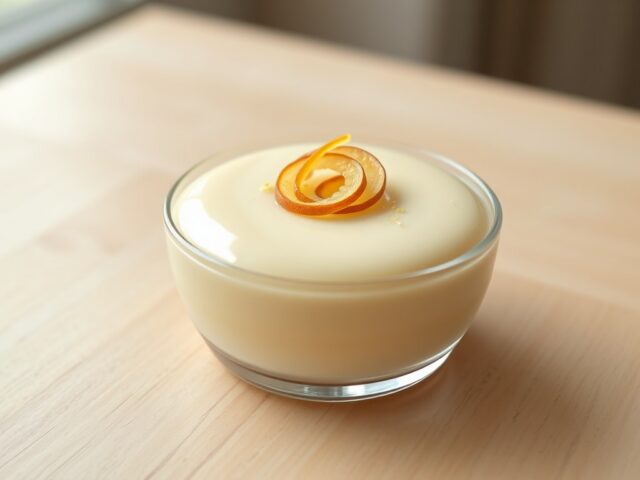 Gember-roompudding