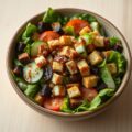 Gemengde salade met spec. dressing