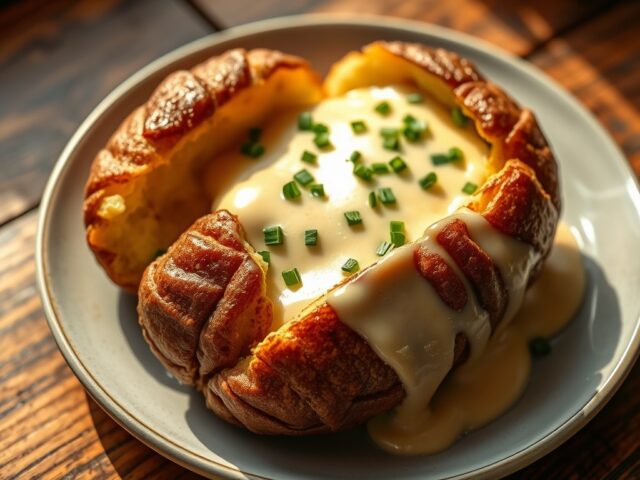 Gepofte aardappelen
