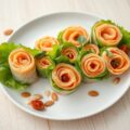 Gerookte zalmrolletjes