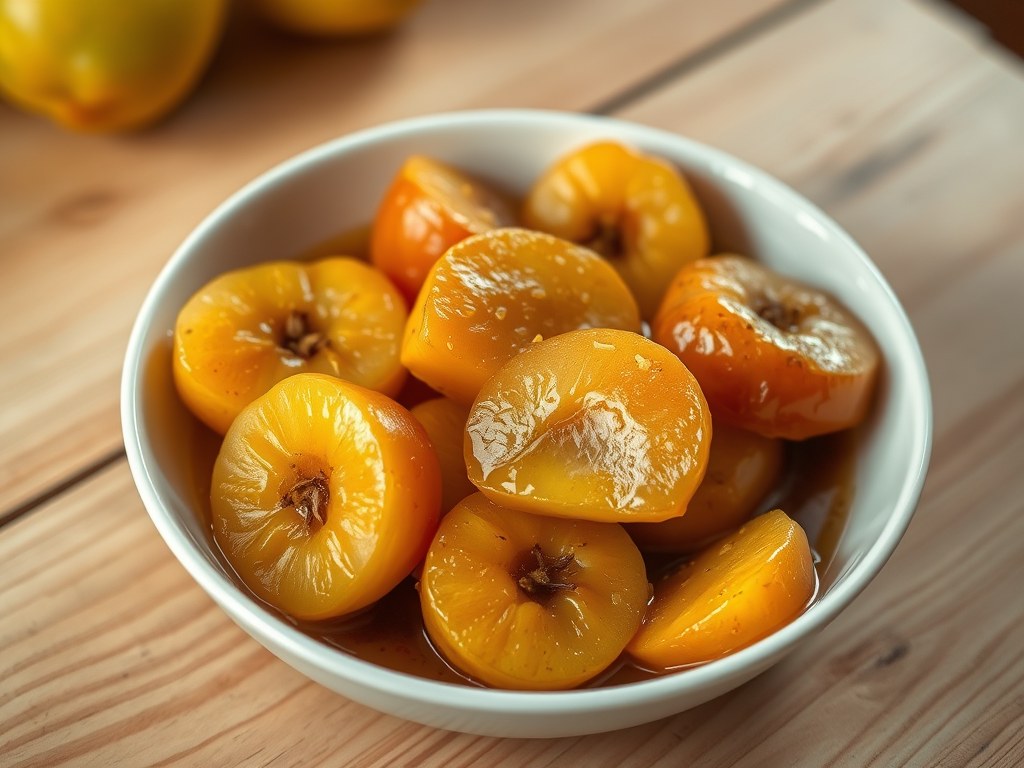 Gestoofde appels, AI-gegenereerde illustratie