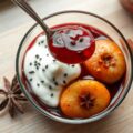 Gestoofde appeltjes met vanilleyoghurt