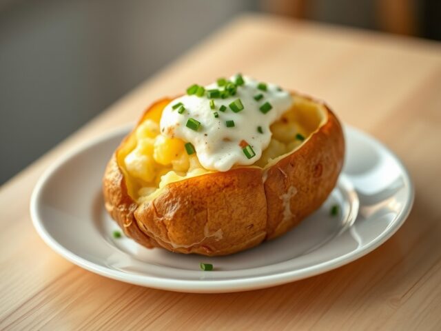 Gevulde aardappel