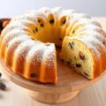 Gevulde cake in tulbandvorm
