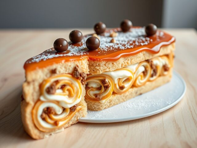Gevulde chipolatacake
