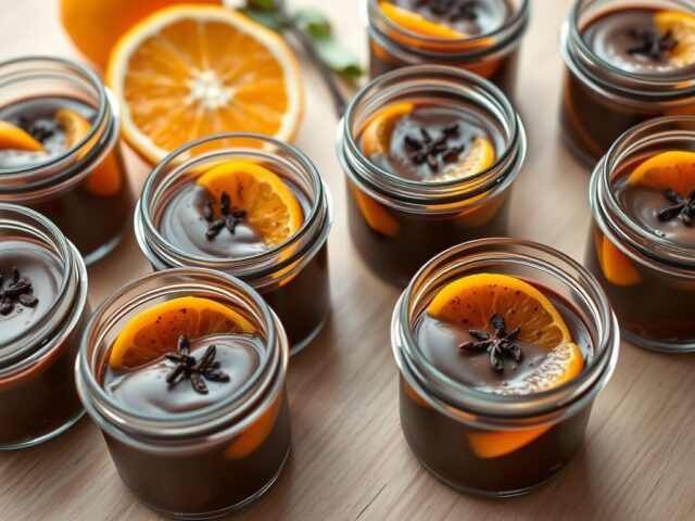 Gevulde chocoladepotjes