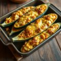 Gevulde courgette