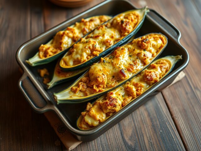 Gevulde courgette