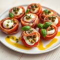 Gevulde Italiaanse tomaten met San Daniele ham