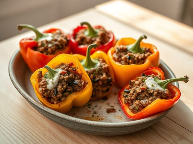 Gevulde paprika’s