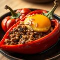 Gevulde puntpaprika