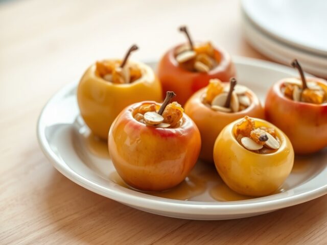 Gevulde sterappeltjes