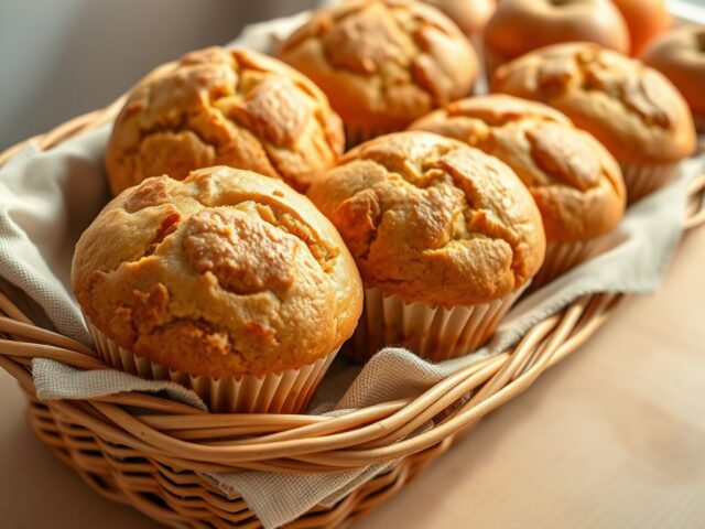 Gezonde Appel-Honing Muffins