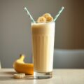 Gezonde bananenmilkshake