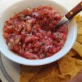 Gezonde tomatensalsa