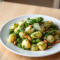 Gnocchi met broccolipesto