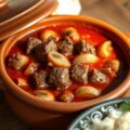 Goulash in de römertopf