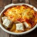 Gratin van hondshaai op de wijze van de visser