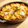 Gratin van schorseneren met gorgonzola