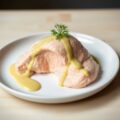 Gravad lax-mousses met mosterd-dillesaus