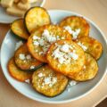 Griekse courgette met kaas (kolokithia mezedes)