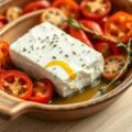 Griekse feta uit de oven (mezedes)