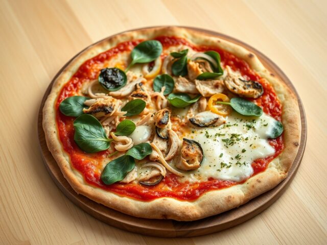 Griekse pizza
