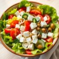Griekse sla met feta
