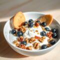 Griekse yoghurt met kletskoppen en walnoten