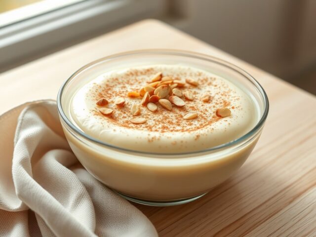 Griesmeel-amandeldessert